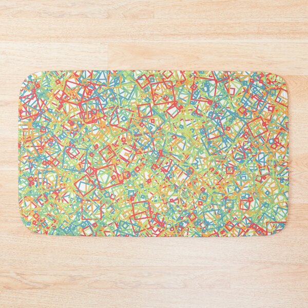 Item preview, Abstract Generative Art color distributed squares polygons background illustration designed and sold by IuriiVlasenko.