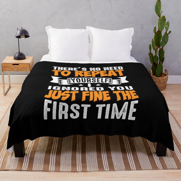 Item preview, No Need To Repeat Yourself Funny Comedy Attitude designed and sold by CrayzeeTeesUSA.