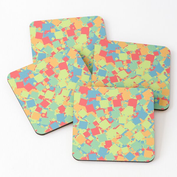 Item preview, Abstract Generative Art color distributed squares polygons background illustration designed and sold by IuriiVlasenko.