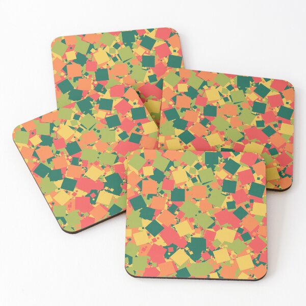 Item preview, Abstract Generative Art color distributed squares polygons background illustration designed and sold by IuriiVlasenko.