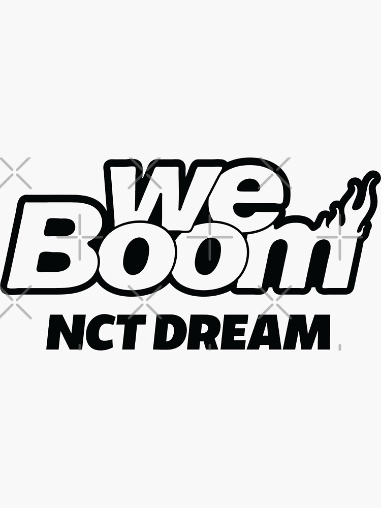 NCT DREAM We Boom logo | Sticker