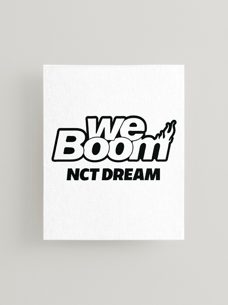 NCT DREAM We Boom logo | Mounted Print