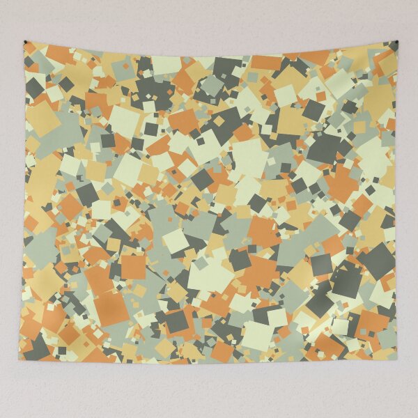 Item preview, Abstract Generative Art color distributed squares polygons background illustration designed and sold by IuriiVlasenko.