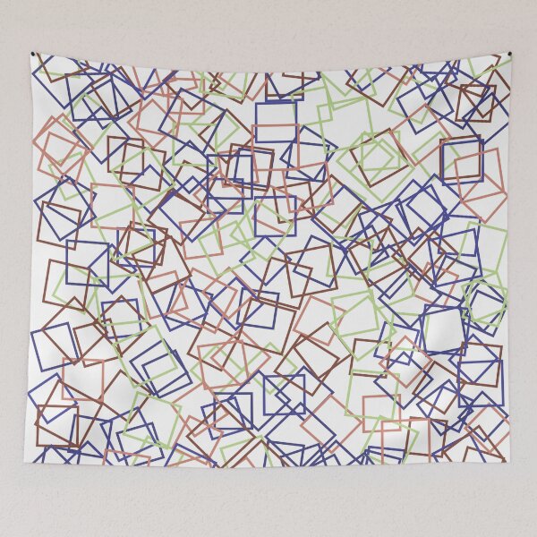 Item preview, Abstract Generative Art color distributed squares polygons background illustration designed and sold by IuriiVlasenko.