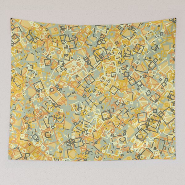 Item preview, Abstract Generative Art color distributed squares polygons background illustration designed and sold by IuriiVlasenko.