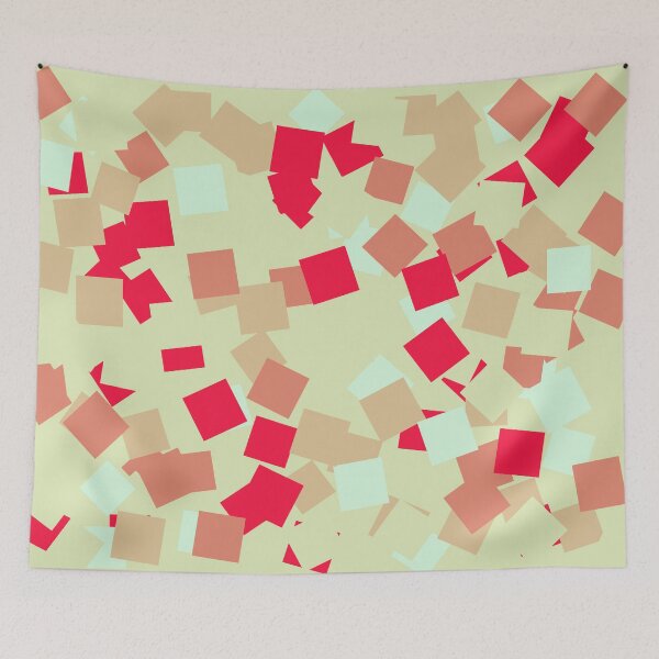 Item preview, Abstract Generative Art color distributed squares polygons background illustration designed and sold by IuriiVlasenko.