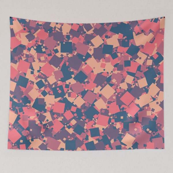 Item preview, Abstract Generative Art color distributed squares polygons background illustration designed and sold by IuriiVlasenko.