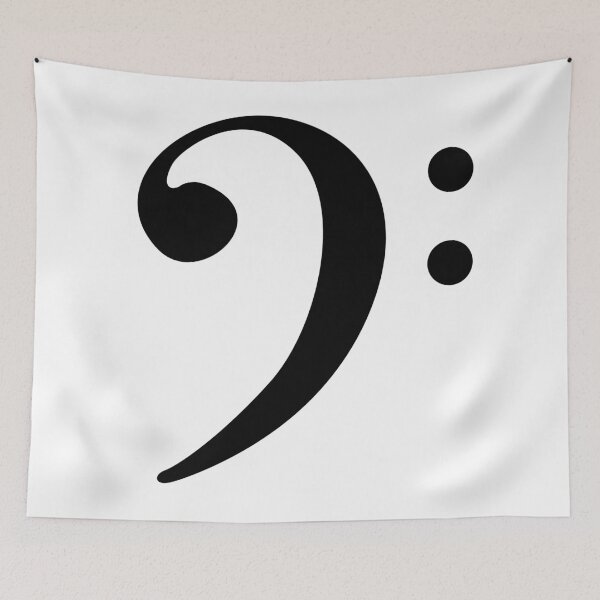 Item preview, Bass clef designed and sold by DRIPPED-STORE.