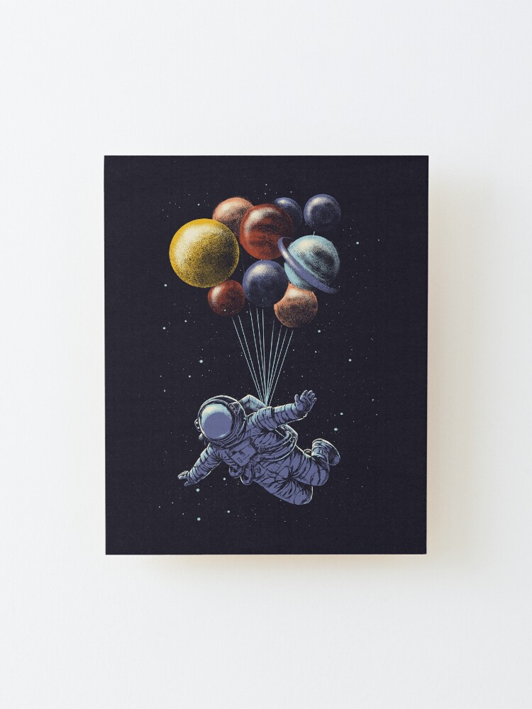 Alternate view of Space Travel Mounted Print
