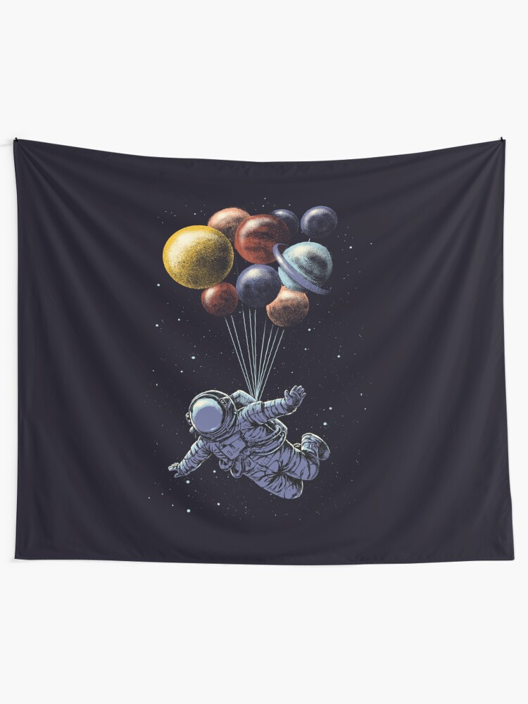 Alternate view of Space Travel Tapestry