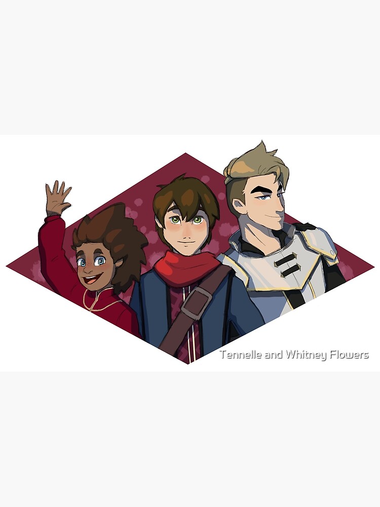 "Ezran, Callum, and Soren" Canvas Print for Sale by TennelleFlowers Redbubble