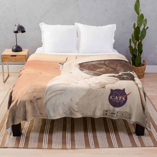 Item preview, Astronaut Cat Mars Landing designed and sold by BluePlanet.