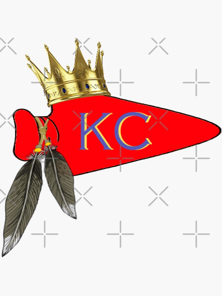 Thumbnail 3 of 3, Sticker, KC Sports Hybrid Kansas City Design designed and sold by KCSportswear.