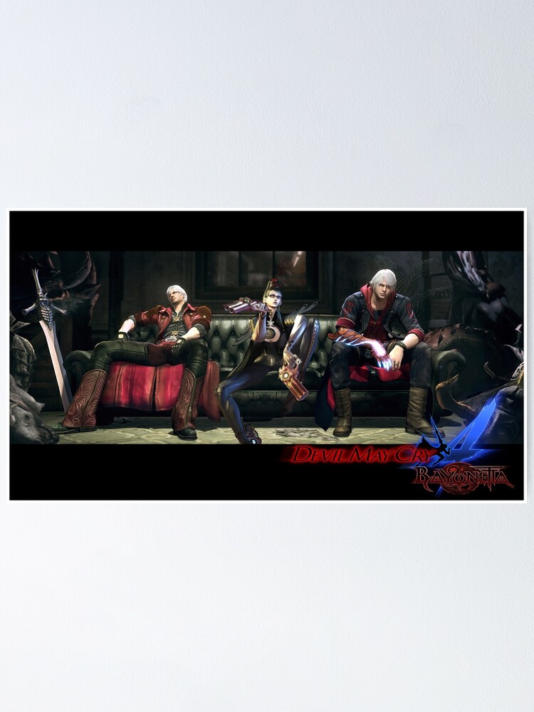 DmC Devil May Cry Twin brothers Framed Art Print for Sale by SyanArt
