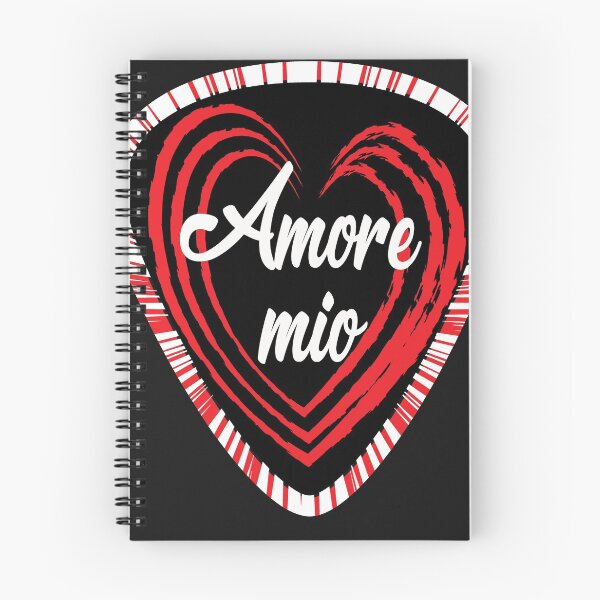 Item preview, Amore Mio Italian Phrase of Love Novelty Gifts. Heart Beating designed and sold by TIXLIFE.
