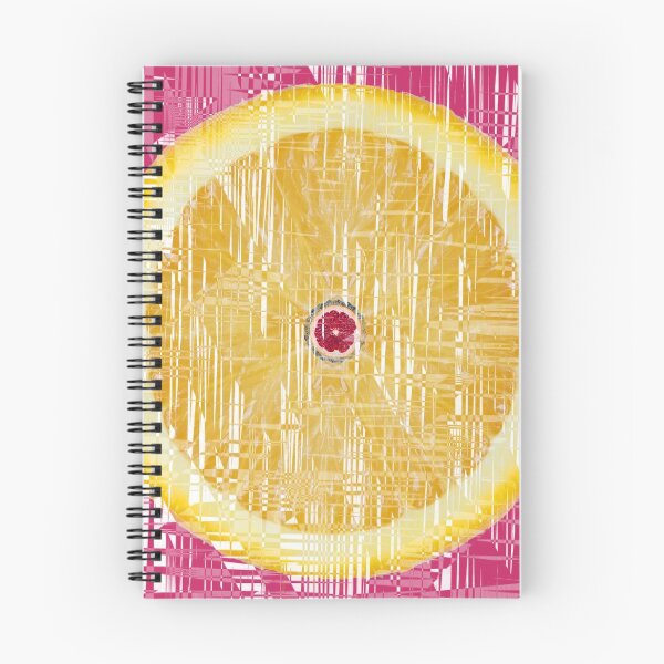 Item preview, Lemon zest fruit trending design, pink background designed and sold by Happyoninside.