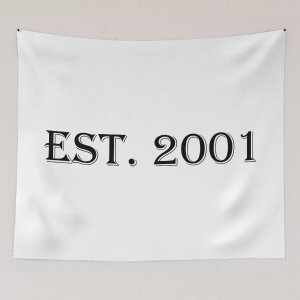 Item preview,  "Est. 2001"  designed and sold by GR8-Merch.
