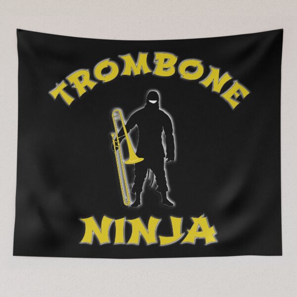 Item preview, Trombone Ninja designed and sold by WaywardDragon.