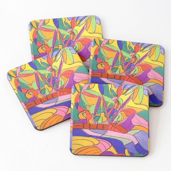 Item preview, Currumbin Slide The Cougals Waterfalls [pastel] designed and sold by ginnymac.