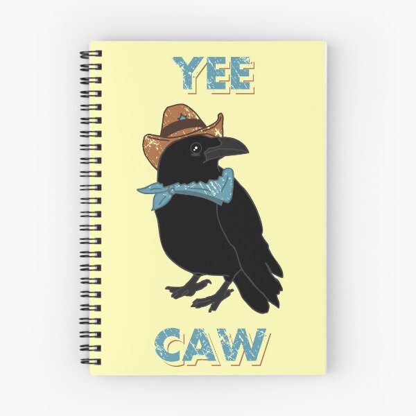 Item preview, yee-caw - funny crow raven doodle designed and sold by FandomizedRose.
