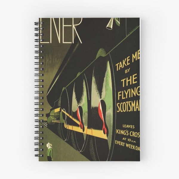 Item preview, LNER Take Me by the Flying Scotsman Train Advertisement Vintage Railroad designed and sold by retroposters.