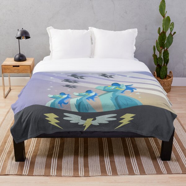 Wonderbolt Poster Throw Blanket