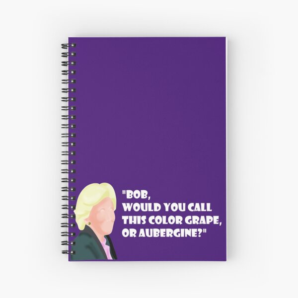 Grape Discussion Spiral Notebook
