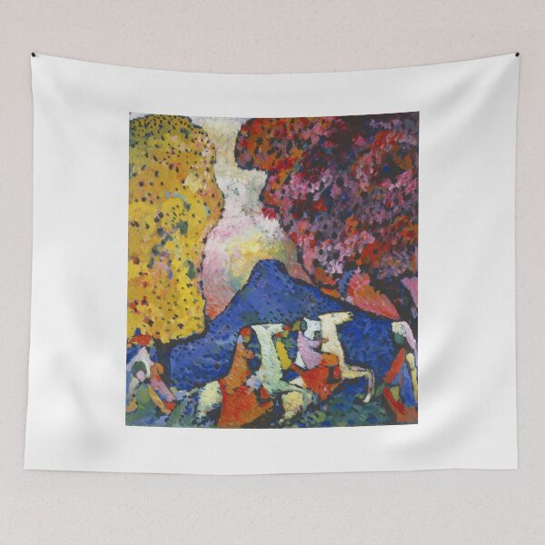 Item preview, Wassily Kandinsky - Blue Mountain Der Blaue Berg designed and sold by vakashop.