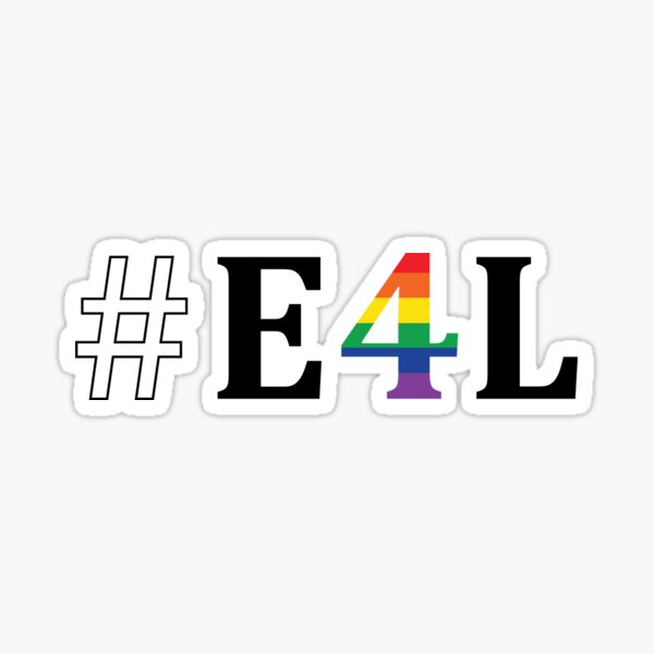 E4L Sticker