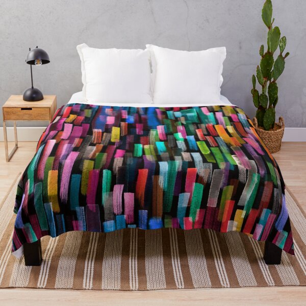 Item preview, Multicolored watercolor stripes pattern designed and sold by ninoladesign.