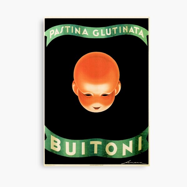 Item preview, Buitoni Pastina Glutinata Italian Pasta Food Art Deco Advertisement Vintage designed and sold by retroposters.