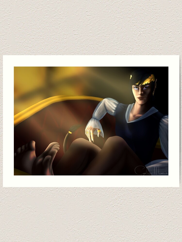 Alternate view of High King Cardan Art Print