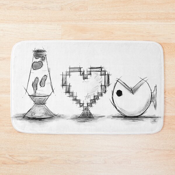 Item preview, 80’s Pixel Love designed and sold by SketchingSofia.