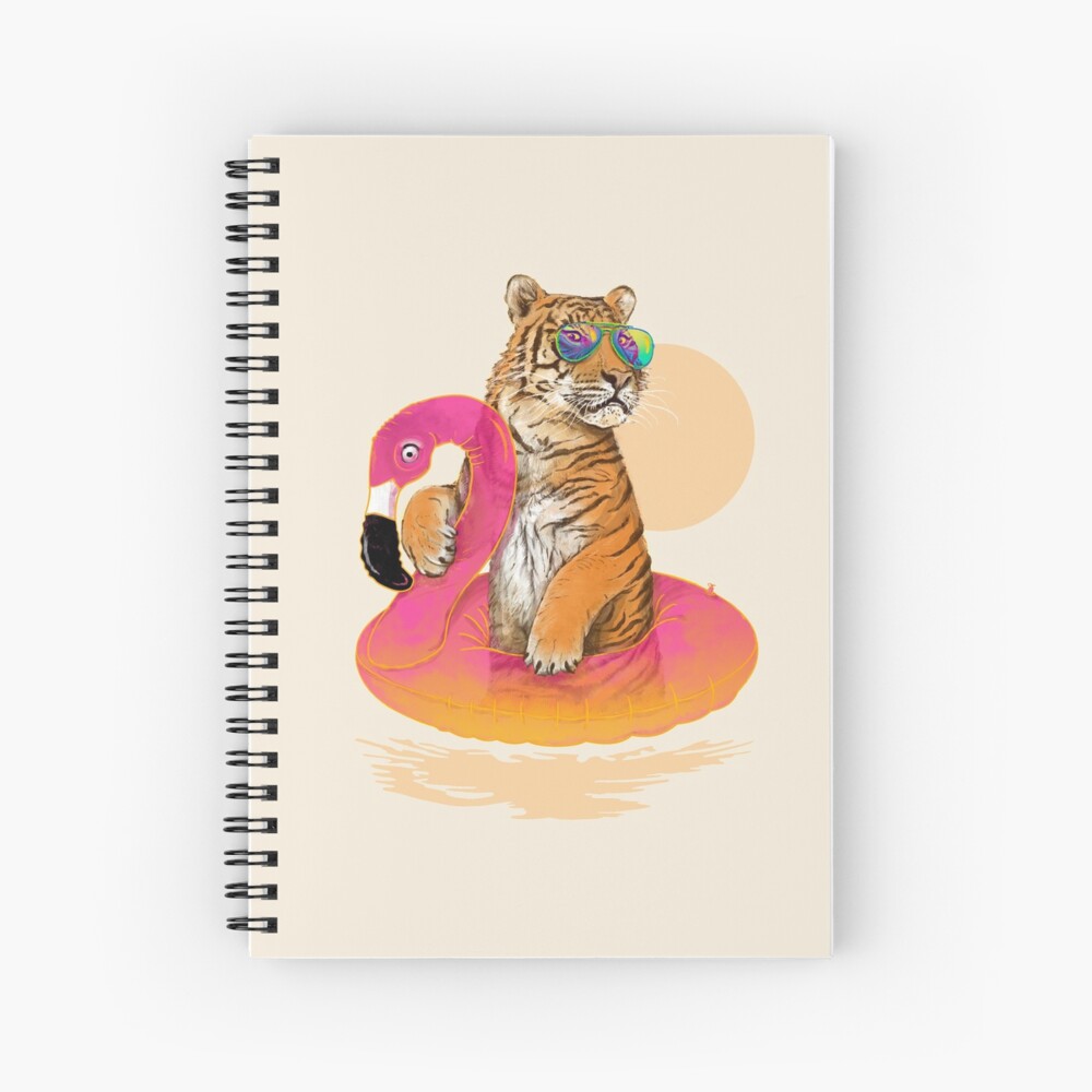 Vista previa del artículo con la obra «Cuaderno de espiral», diseñado y vendido por 38Sunsets.