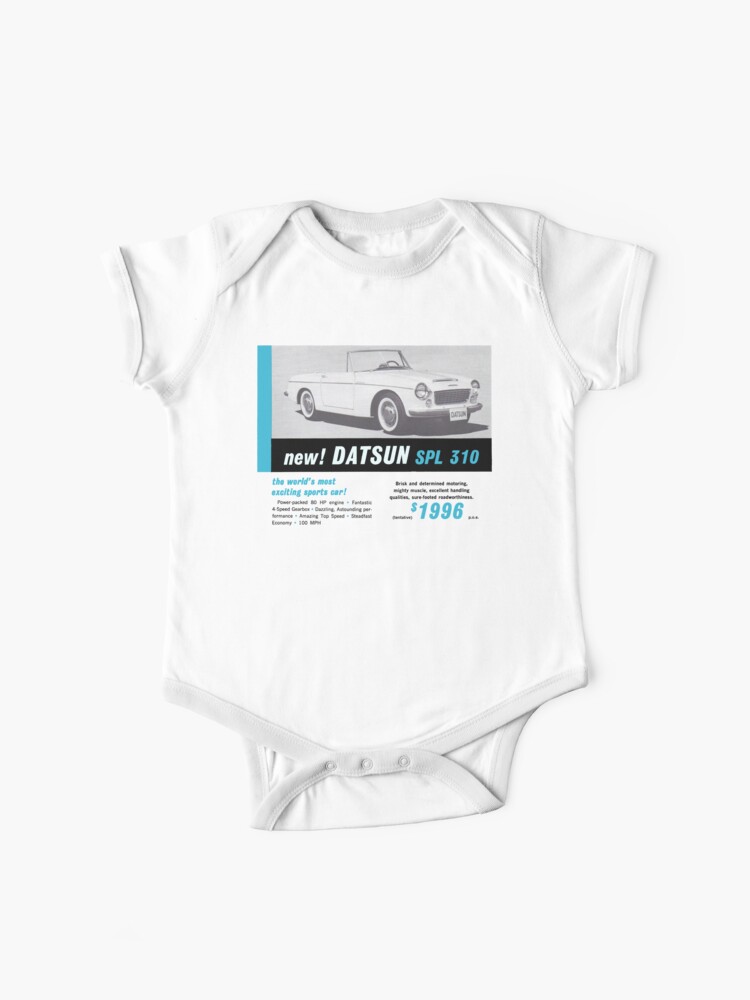 Datsun Spl 310 Baby One Piece By Throwbackm2 Redbubble