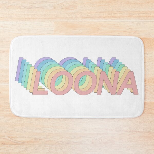 Item preview, LOONA Typography designed and sold by saturnsc.