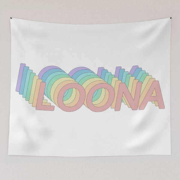 Artikelvorschau, LOONA Typografie entworfen und verkauft von saturnsc.