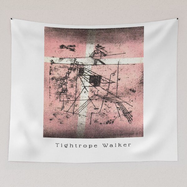 Item preview, Paul Klee Art t-shirt Tightrope Walker 1923 designed and sold by AvantGardeArt52.