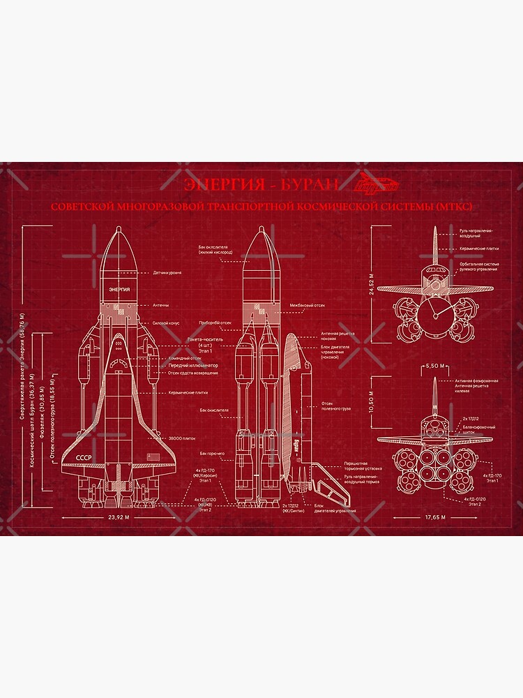 BURAN-ENERGY (Red Print) - Russian Version by BGALAXY