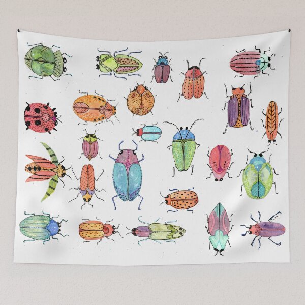 Item preview, Colorful Beetles  designed and sold by carole robb.