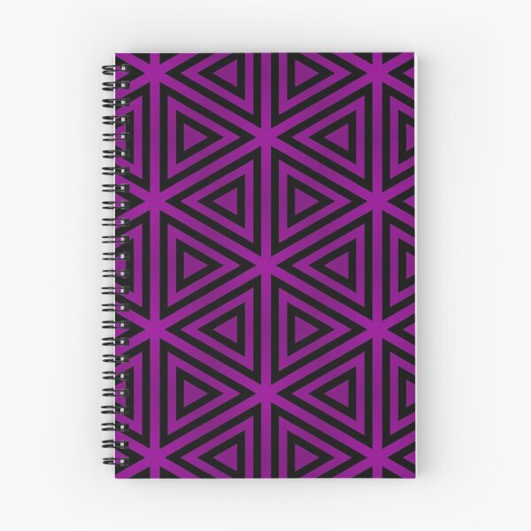 Item preview, Black Triangles on a Purple Field designed and sold by Lyle Hatch.
