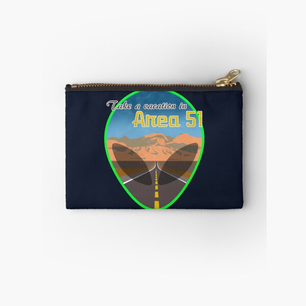 Item preview, Storm Area 51 Vintage Travel Alien UFO  designed and sold by BoyPilot Goods.