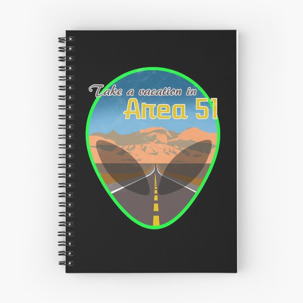 Item preview, Storm Area 51 Vintage Travel Alien UFO  designed and sold by BoyPilot Goods.