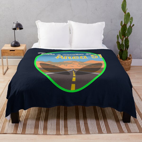 Item preview, Storm Area 51 Vintage Travel Alien UFO designed and sold by BoyPilot Goods.