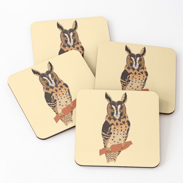 Item preview, Long-Eared Owl designed and sold by nolessjess.