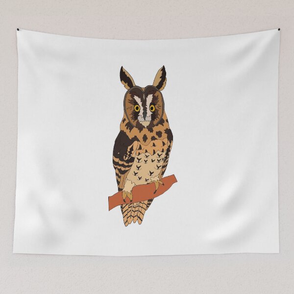 Item preview, Long-Eared Owl designed and sold by nolessjess.