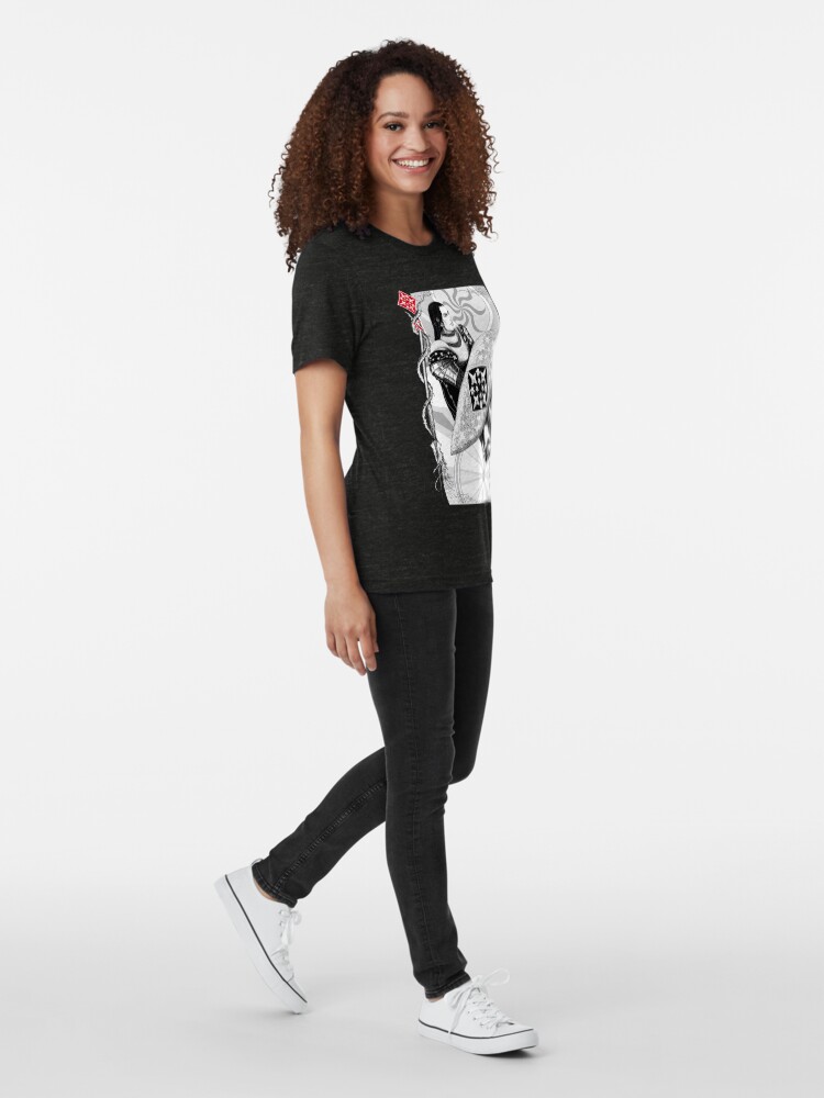 Alternate view of King of Diamonds Tri-blend T-Shirt