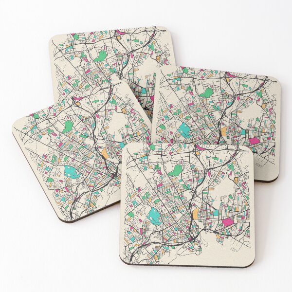 Item preview, Bridgeport, Connecticut Street Map designed and sold by A Deniz Akerman.