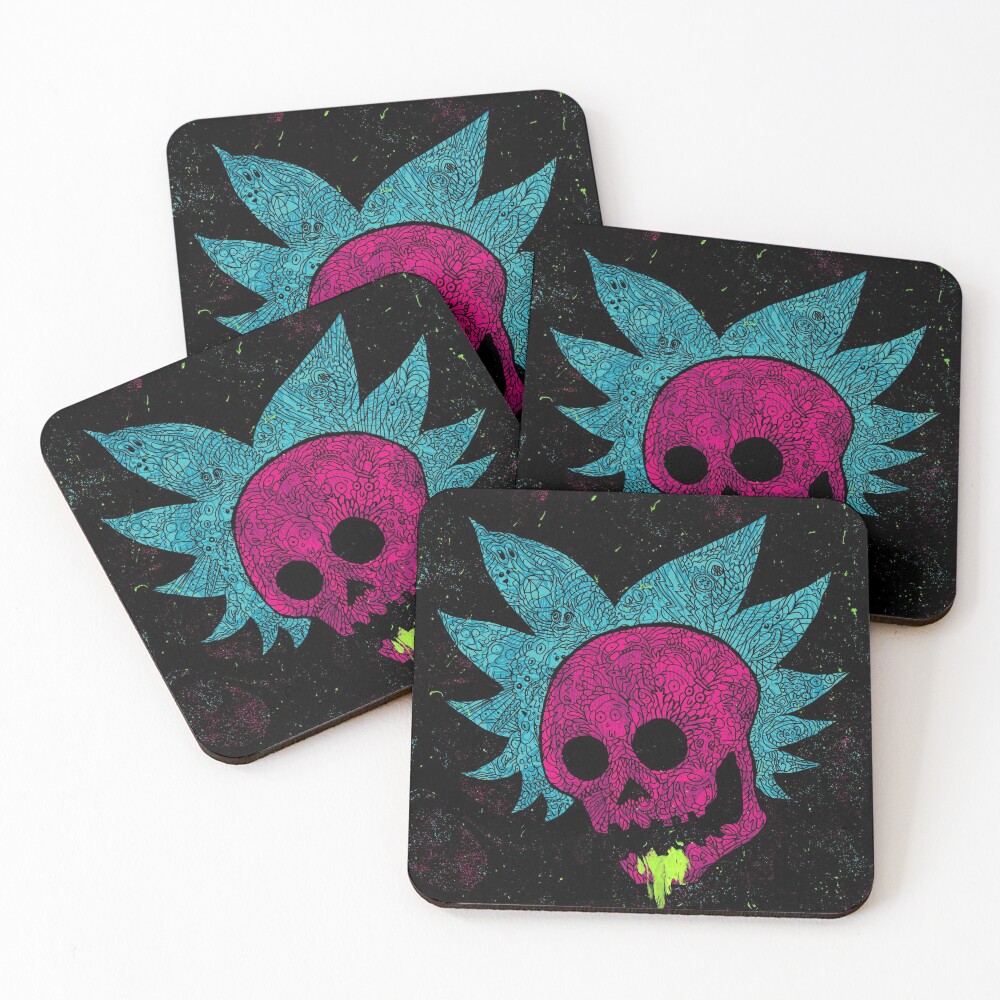 Rick Sanchez Coasters (Set of 4)