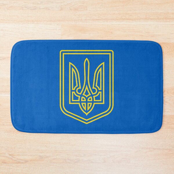 Item preview, Tryzub Ukraine Coat of Arms Ukrainian Anti-Communist Gift designed and sold by The Junto Shop.